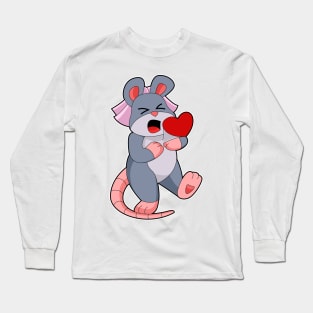 Mouse Bride Veil Wedding Long Sleeve T-Shirt